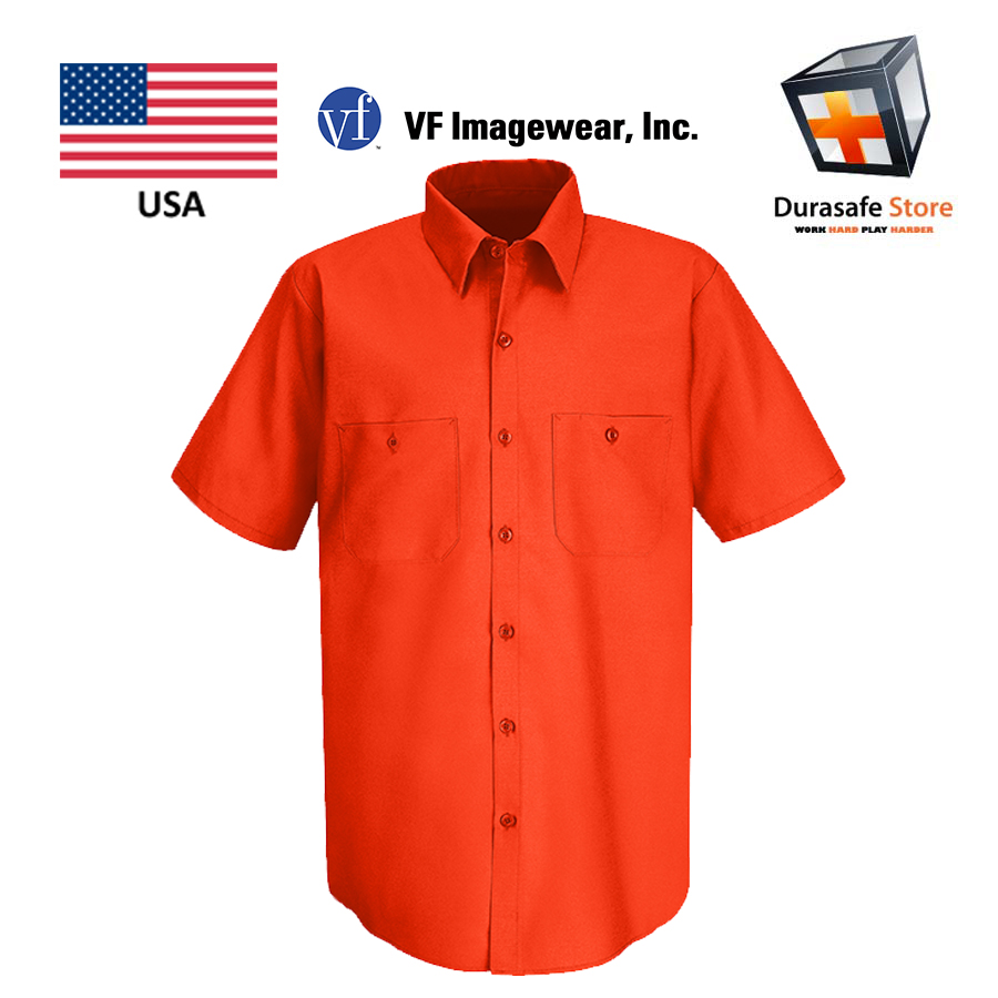 Red Kap Industrial SC40 Short Sleeve Uniform Shirt